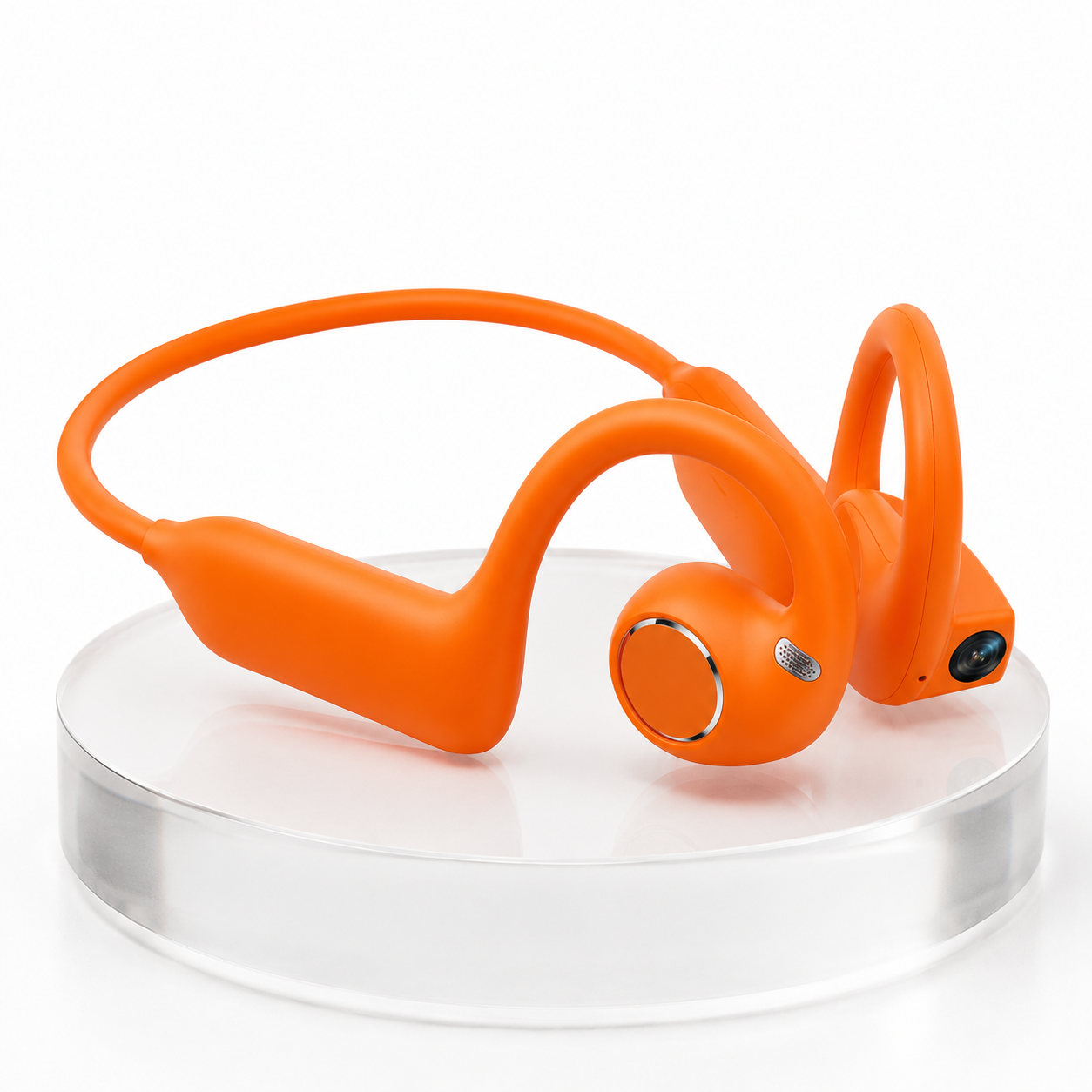🎧👂Smart Earphones with 8MP Camera, Photos Video Recording, AI Translation & Motion Capture