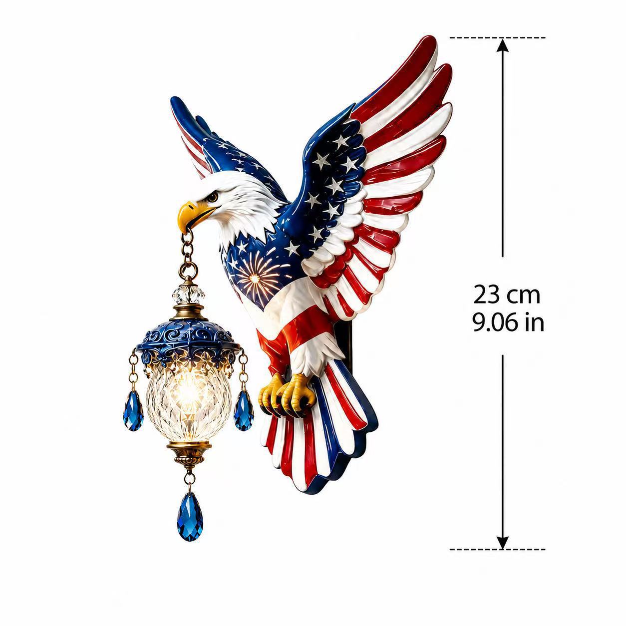 🦅American Freedom Eagle Pendant Wall Light – Unique Gift for Patriots🎁