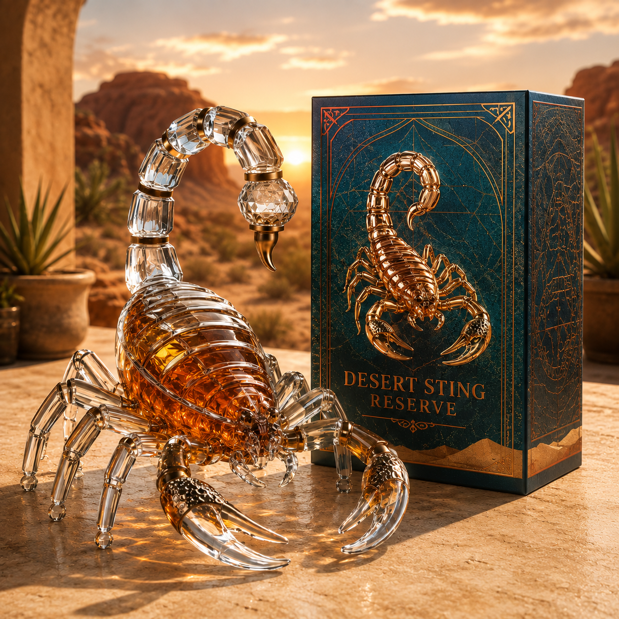 🔥Desert Sting Reserve Scorpion Whiskey
