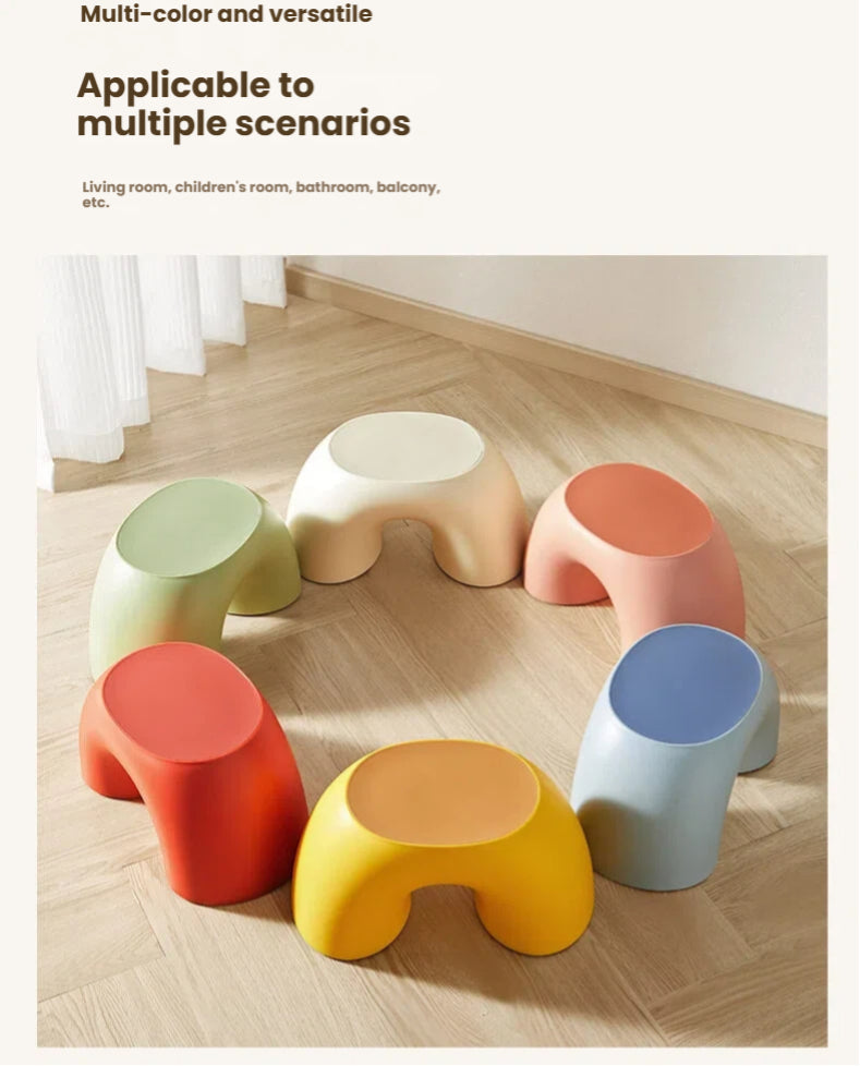 Simple Ring-shaped Rainbow Thickened Stool