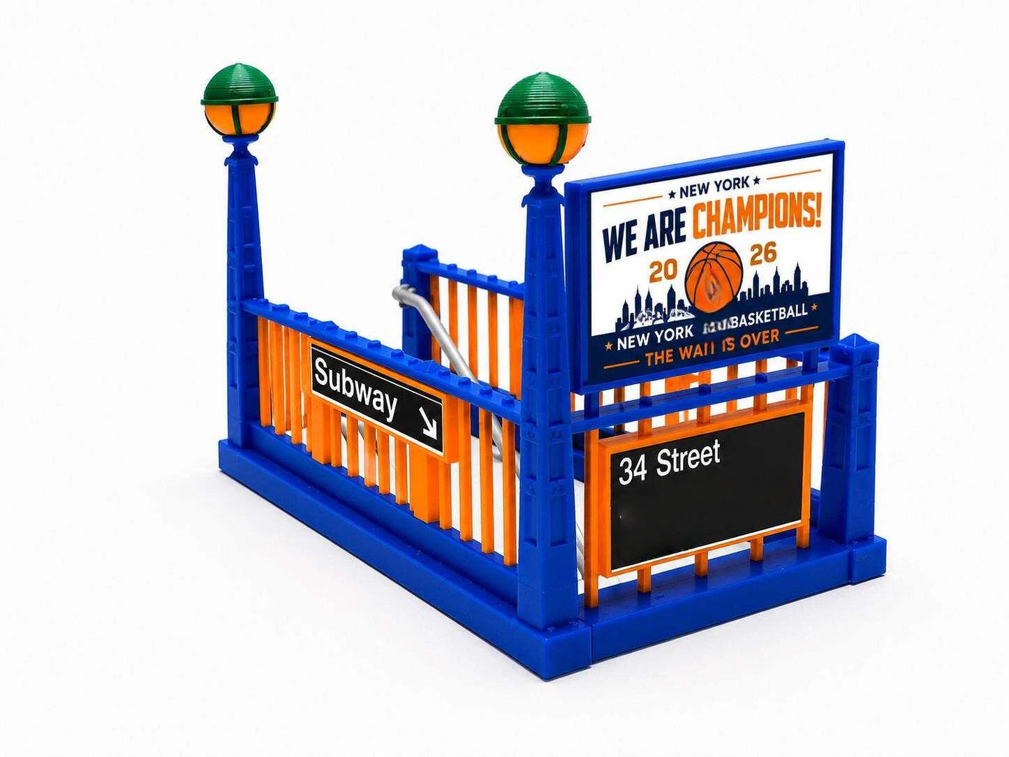 🏀🚇 NY Subway Entrance Display