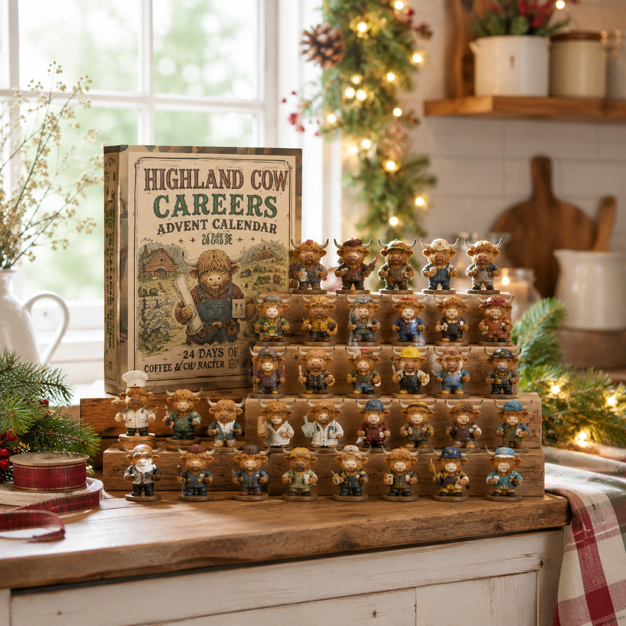 ๐ฎ๐ Highland Cow Careers Advent Calendar 2026 โ 24 Days of Country Charm ๐๐ค