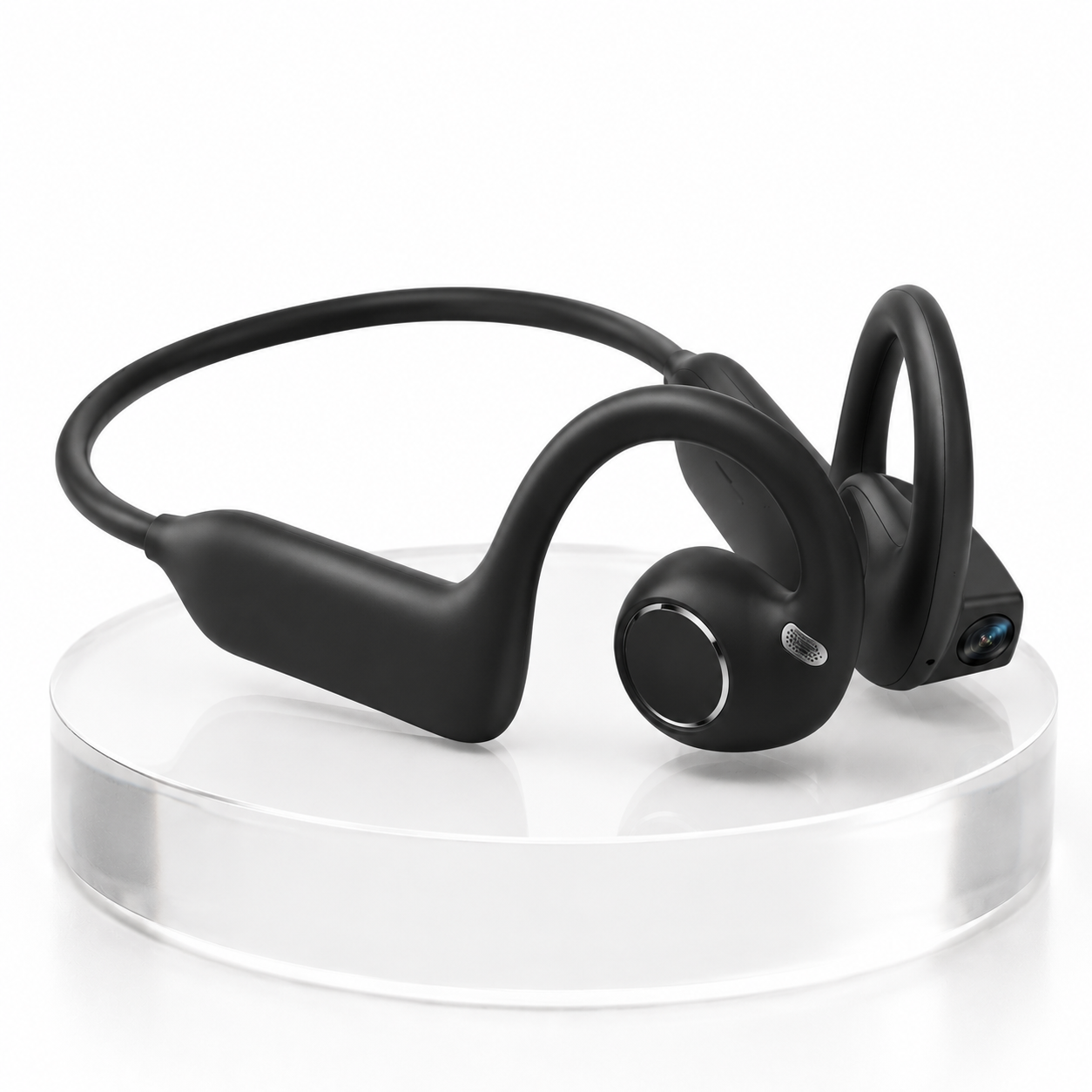 🎧👂Smart Earphones with 8MP Camera, Photos Video Recording, AI Translation & Motion Capture