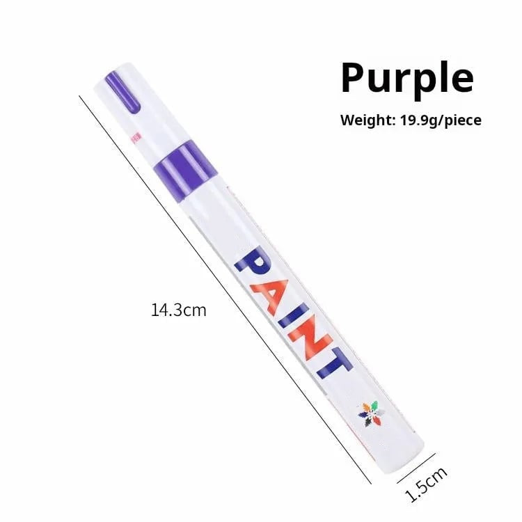 🎨 Oil-Based Paint Marker Pen | Waterproof & Quick-Dry | Tires, Shoes, Glass, Metal & More |  12 Colors