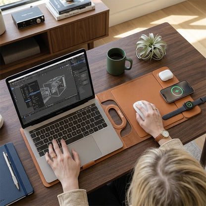 🏅💻New Premium Wireless Charging Laptop Bag