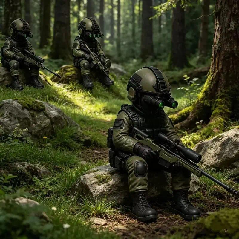 🔥Mini Hardcore Tactical Special Forces  Figure