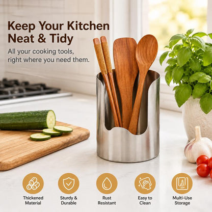 🔥Limited Time 50% Off✨Multi‑Functional Countertop Kitchen Utensil Holder 🧺