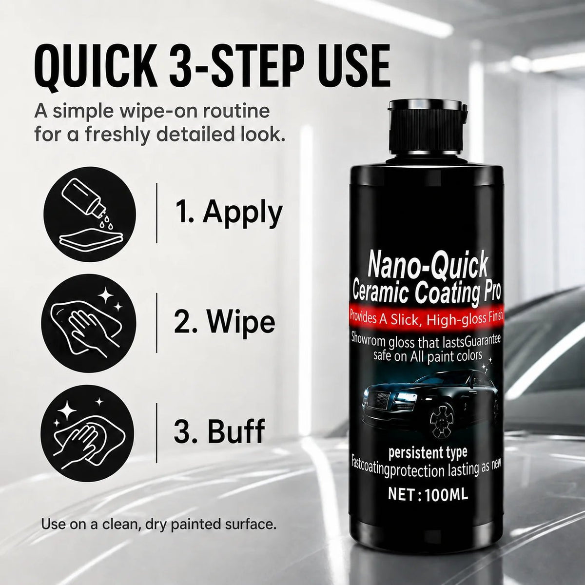 Automotive Nano Ceramic Coating Spray