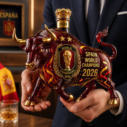 🏆 Exclusive Spain 2026 World Champion Commemorative Bottle