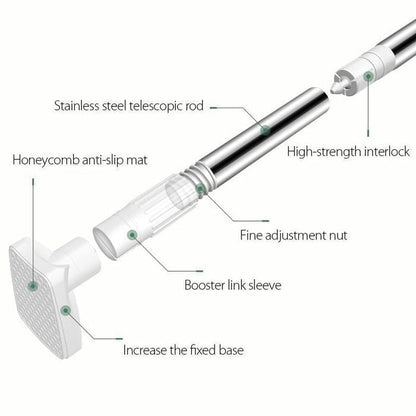🏠 Drill-Free Adjustable Tension Rod – Expand Storage Without Wall Damage ✨