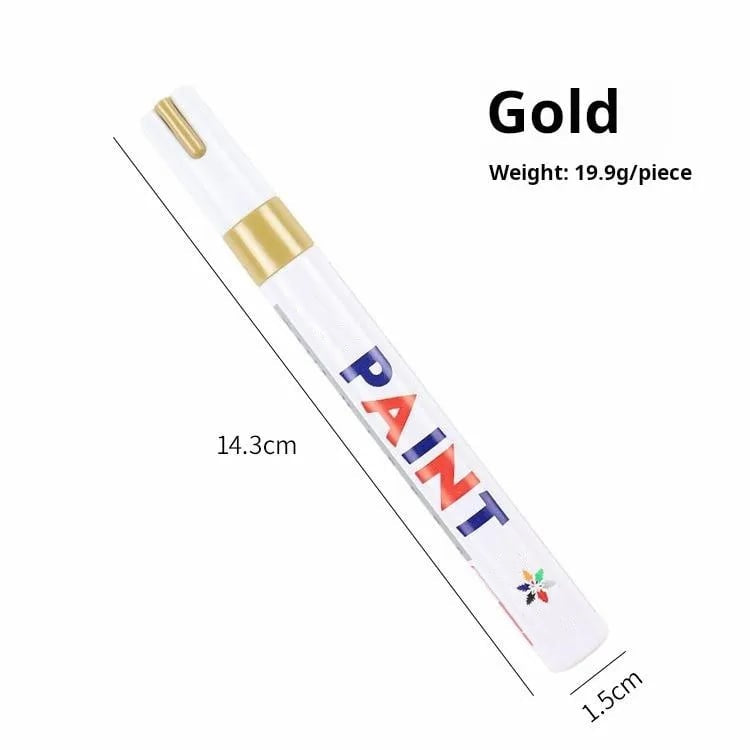 🎨 Oil-Based Paint Marker Pen | Waterproof & Quick-Dry | Tires, Shoes, Glass, Metal & More |  12 Colors