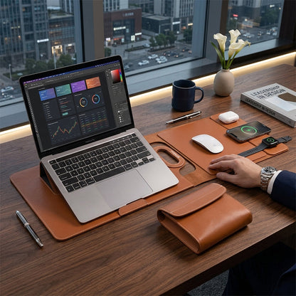 🏅💻New Premium Wireless Charging Laptop Bag