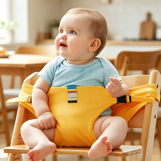 🔥 Toddler High Chair Safety Harness, Anti-Fall Adjustable Feeding Seat Belt