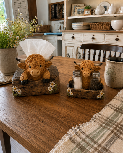 Cute Highland Cow Farmhouse Décor