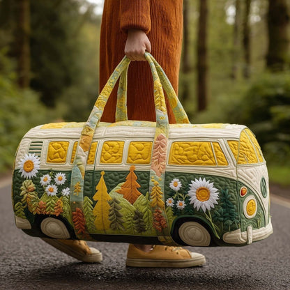 🔥LAST DAY 50% OFF✨Hippie Van Quilted Duffle Bag