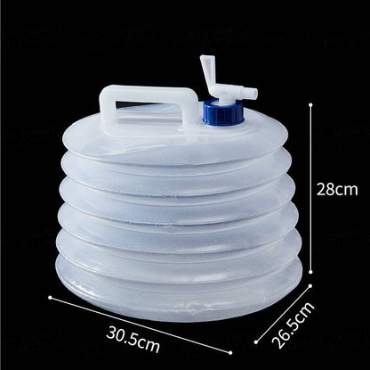 ⏰ Last Day Sale | 🏕️ Foldable Camping Water Container – 5L/10L/15L Portable Water Bucket