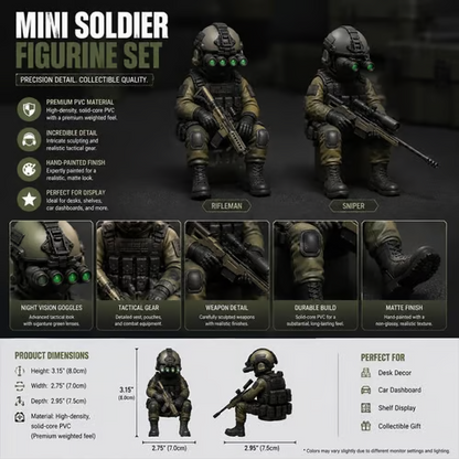 🔥Mini Hardcore Tactical Special Forces  Figure