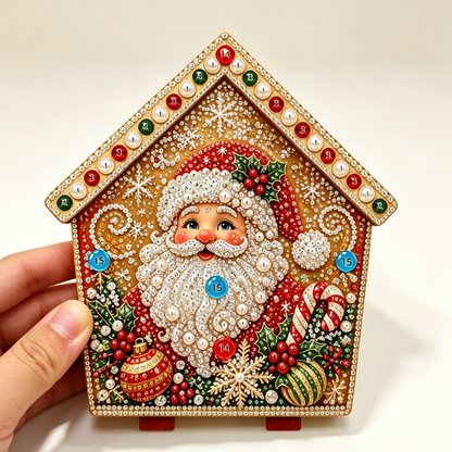🎄Plymagic DIY Pearl Art – Christmas Collection, Holiday DIY Craft Decor Kit