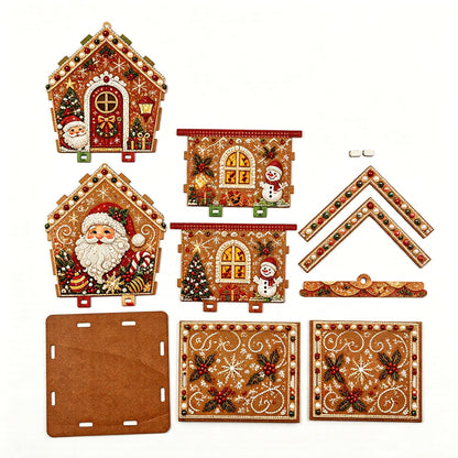 🎄Plymagic DIY Pearl Art – Christmas Collection, Holiday DIY Craft Decor Kit