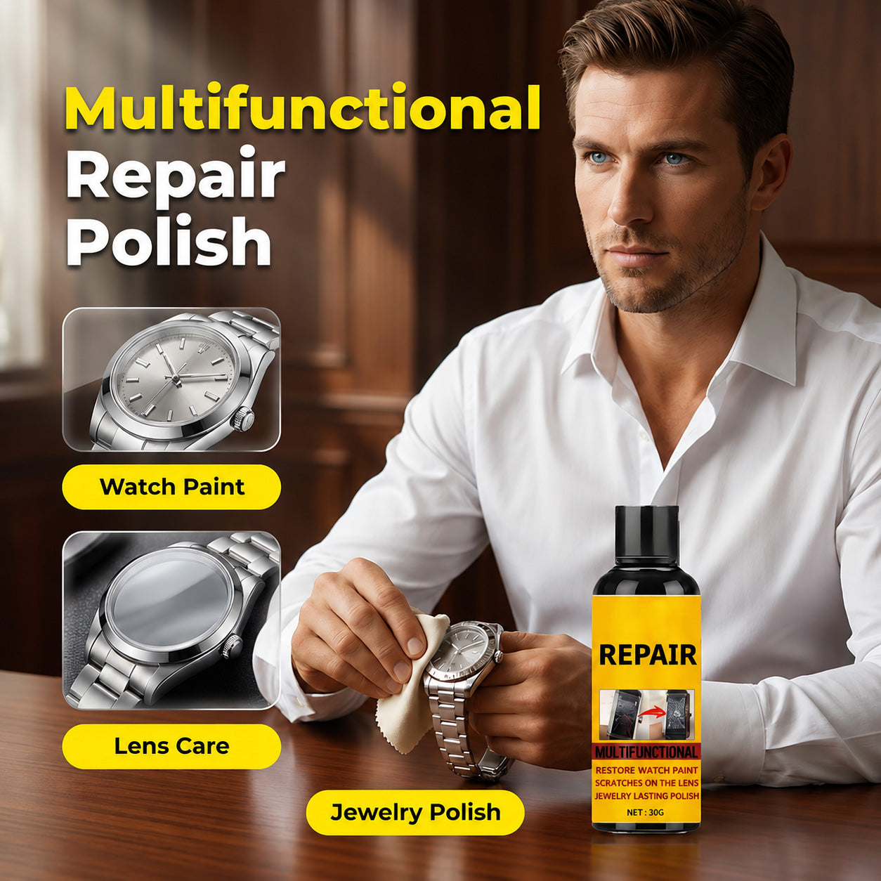 🚗✨🛡️ Multifunctional Car Scratch Repair Polish for All Paint Colors