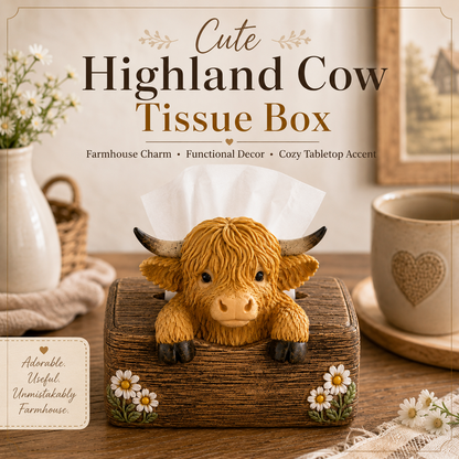 Cute Highland Cow Farmhouse Décor