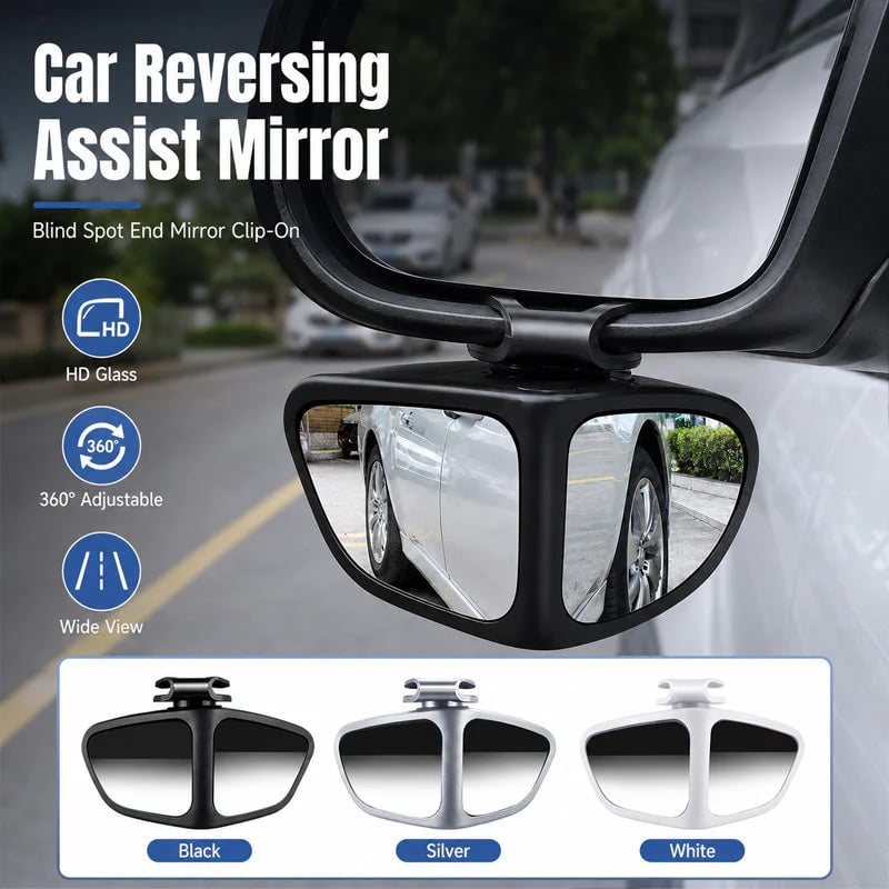 ⏰BUY 1 GET 1 FREE🔥 360° Wide‑Angle Blind Spot Rearview Mirror
