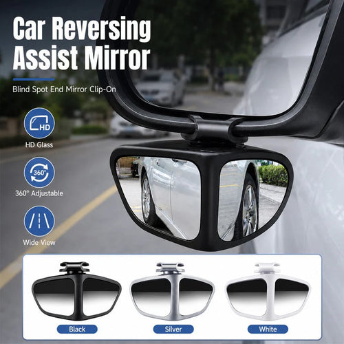 ⏰BUY 1 GET 1 FREE🔥 360° Wide‑Angle Blind Spot Rearview Mirror