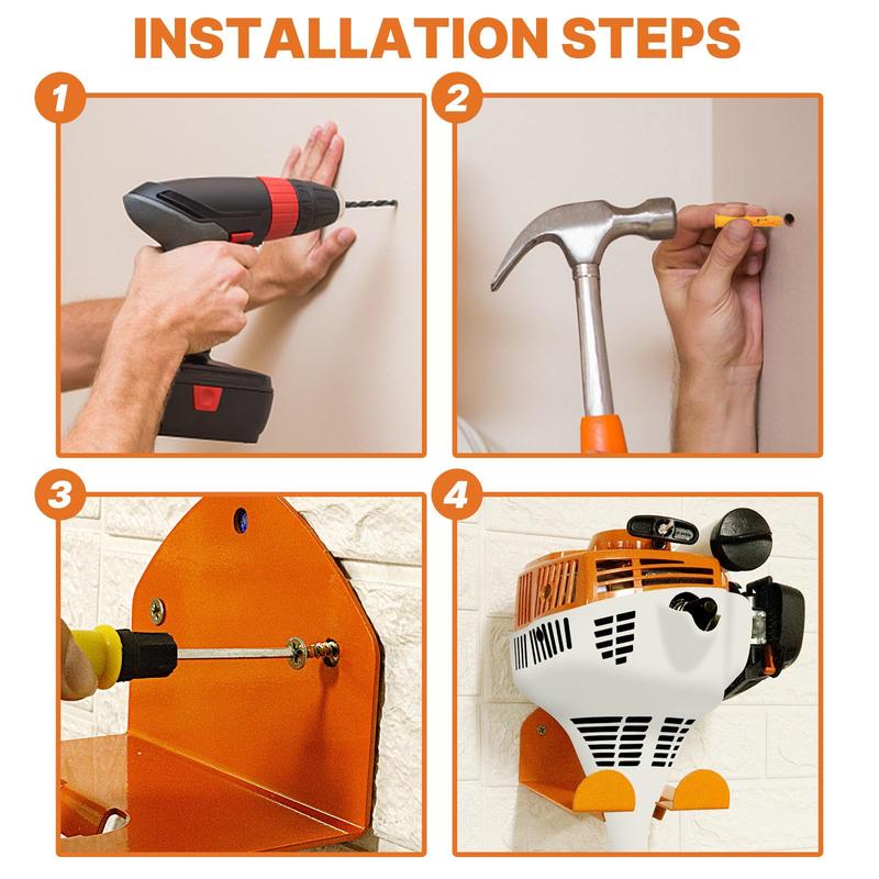 🔥Limited Time 50% Off✨Wall‑Mount Garage Organizer Hanger for Tools & Ladders