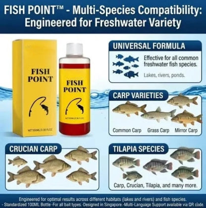🎣 Concentrated Fish Attractant Liquid – 🐟Fast-Acting Red Worm  Formula