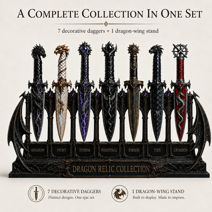 🎁Dragon Relic Fantasy Decorative Dagger Collection