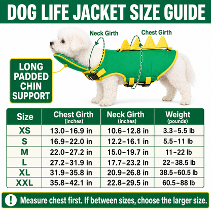 💦Summer Limited‑Time 50% OFF, Premium Dog Life Vest, Adjustable Pet Flotation Safety Vest for Swimming  & Boating