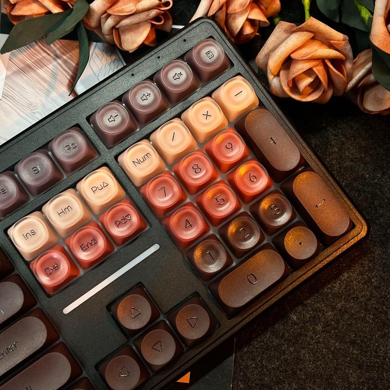 🔥50% OFF！💄 IP108 Lipstick Shape Wireless Mechanical Keyboard, Tri-Mode RGB Desk Keyboard✨
