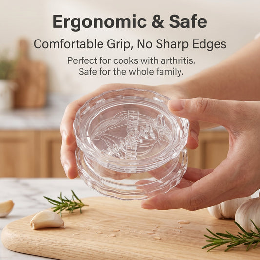 🎁49% OFF🔥Manual Garlic Twister Mincer, Easy Twist Garlic Masher