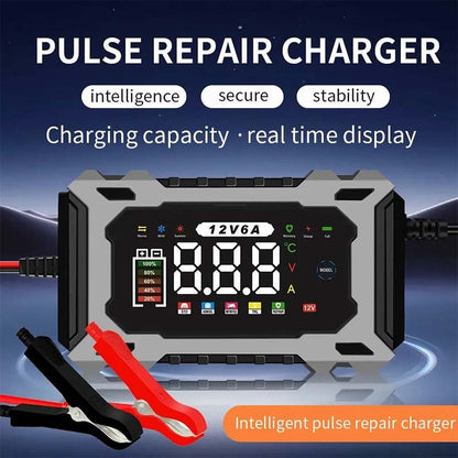 🔌🚗12V/24V Smart Battery Charger, Maintainer & Trickle Charger 🔋