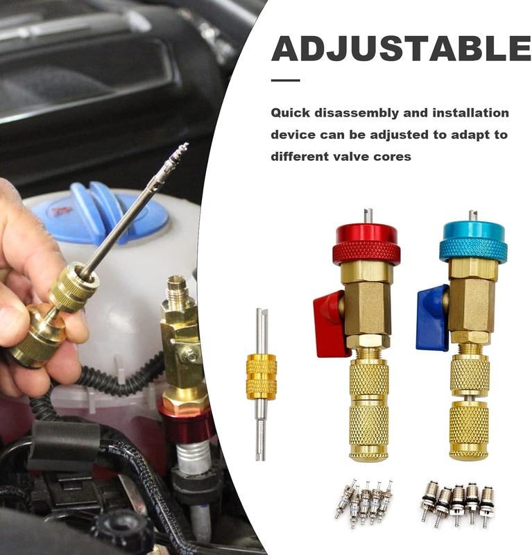 🔥Limited Time 50% Off✨AC Valve Core Remover & Installer Professional Kit