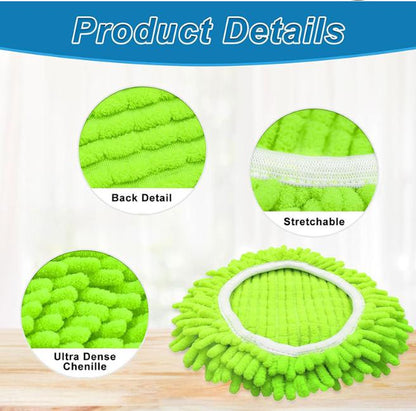 ⌛Limited-Time Offer-Chenille Spin Mop Head Replacement