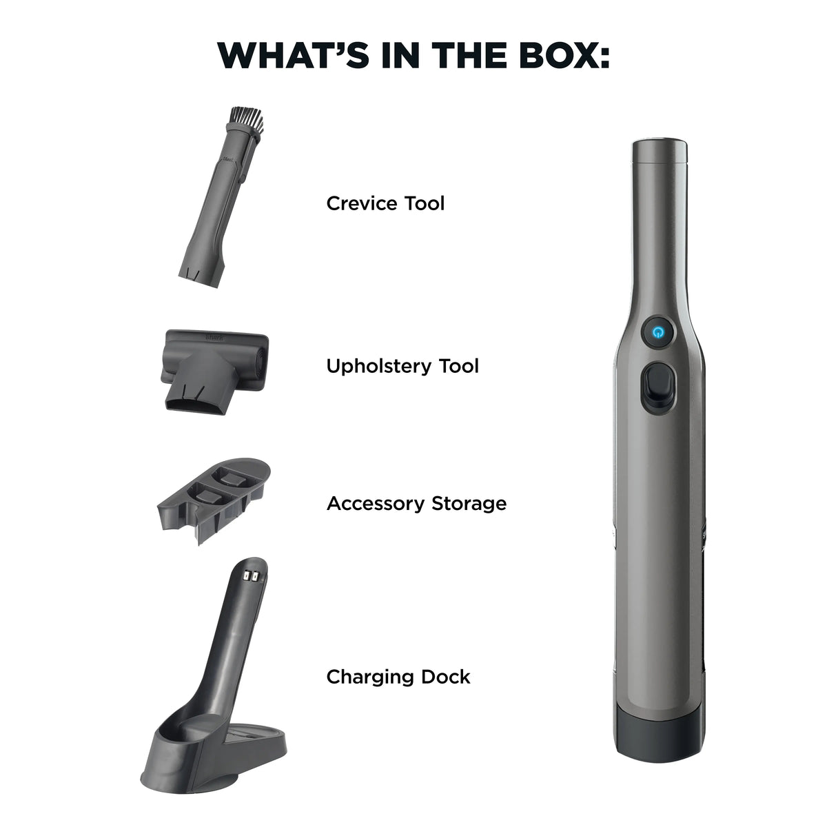 Cordless Handheld Vacuum - Ultra-Light & Powerful