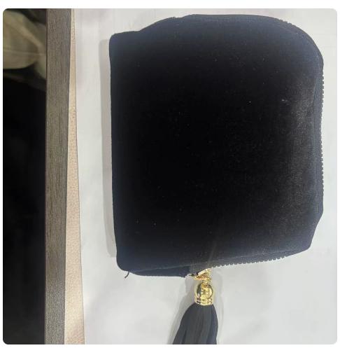 Jewelry zippered pocket case Travel Jewelry Bag Portable Organizer