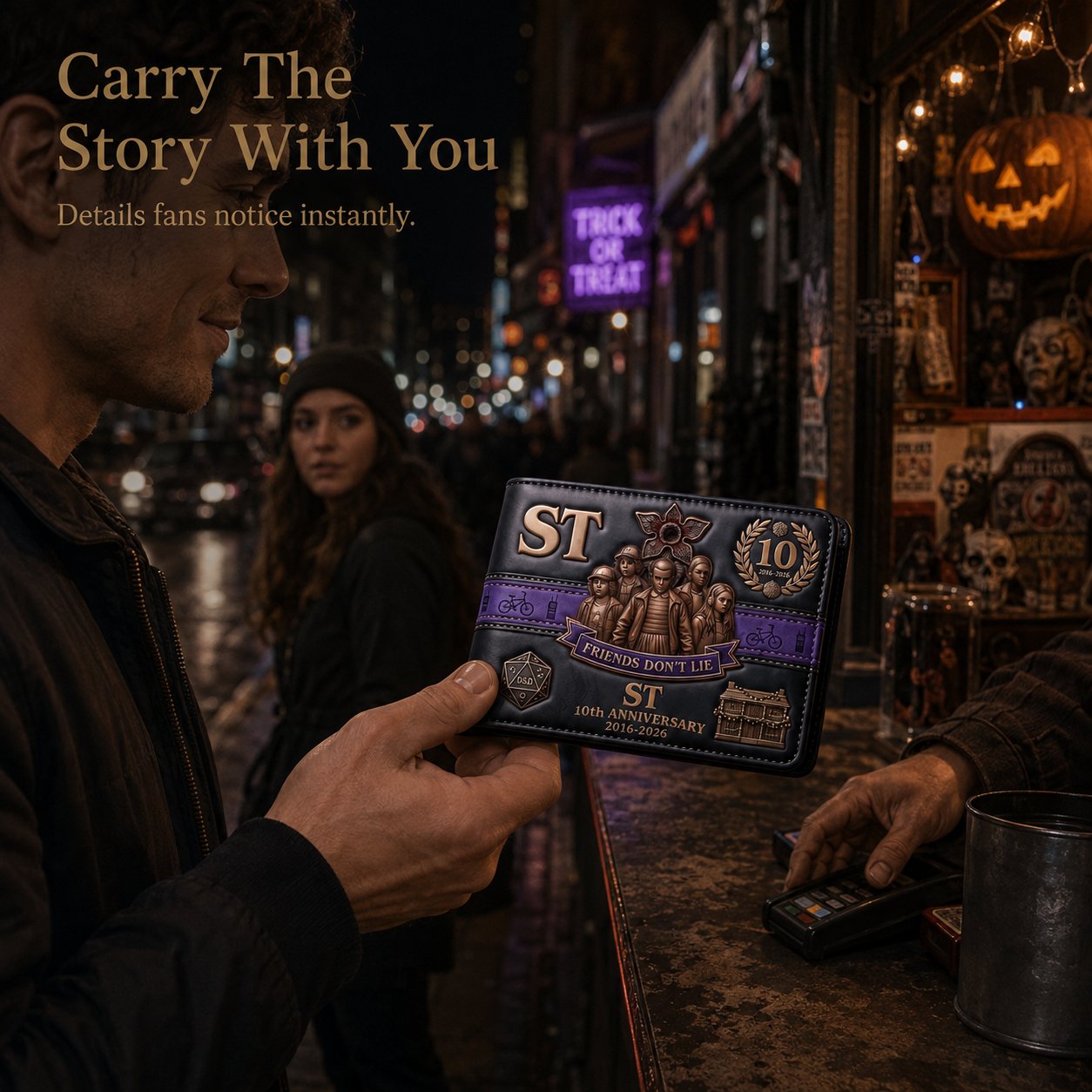 🦇Dark Universe Collector's Edition Wallet | Gothic Horror Themed Collectible Wallet Accessory