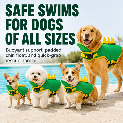💦Summer Limited‑Time 50% OFF, Premium Dog Life Vest, Adjustable Pet Flotation Safety Vest for Swimming  & Boating