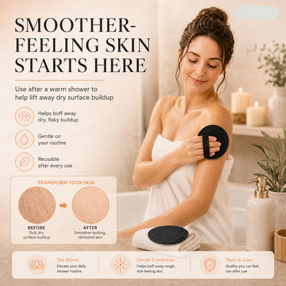 🥳2026 HOT SALE💞50K+ SOLD!🌸 50% OFF! Scrub Bath Pads – Gently exfoliate, unclog pores, reveal brighter skin. Durable rubber, easy to rinse. A little scrub goes a long way! ✨ 🛀