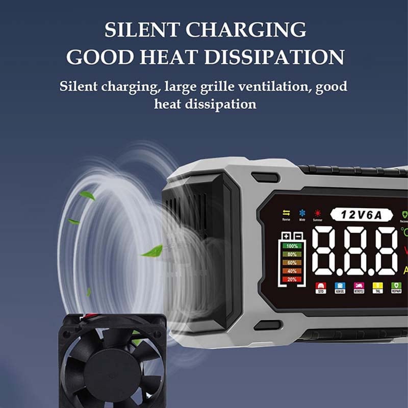 🔌🚗12V/24V Smart Battery Charger, Maintainer & Trickle Charger 🔋