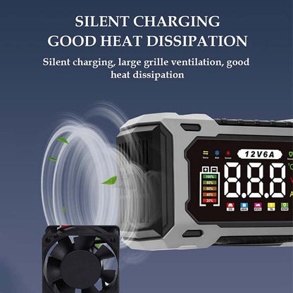 🔌🚗12V/24V Smart Battery Charger, Maintainer & Trickle Charger 🔋