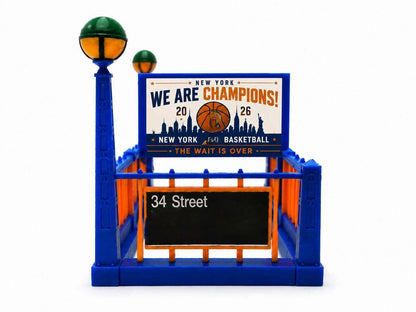 🏀🚇 NY Subway Entrance Display