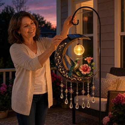 Enchanted Moon Solar Garden Lights-A Little Moonlight. A Little Magic. Every  Night.