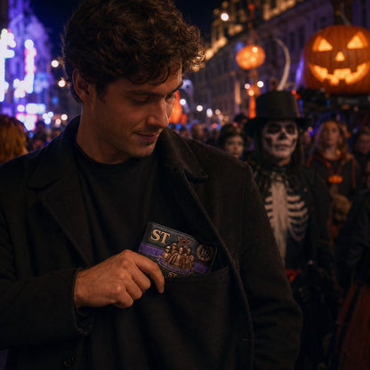 🦇Dark Universe Collector's Edition Wallet | Gothic Horror Themed Collectible Wallet Accessory