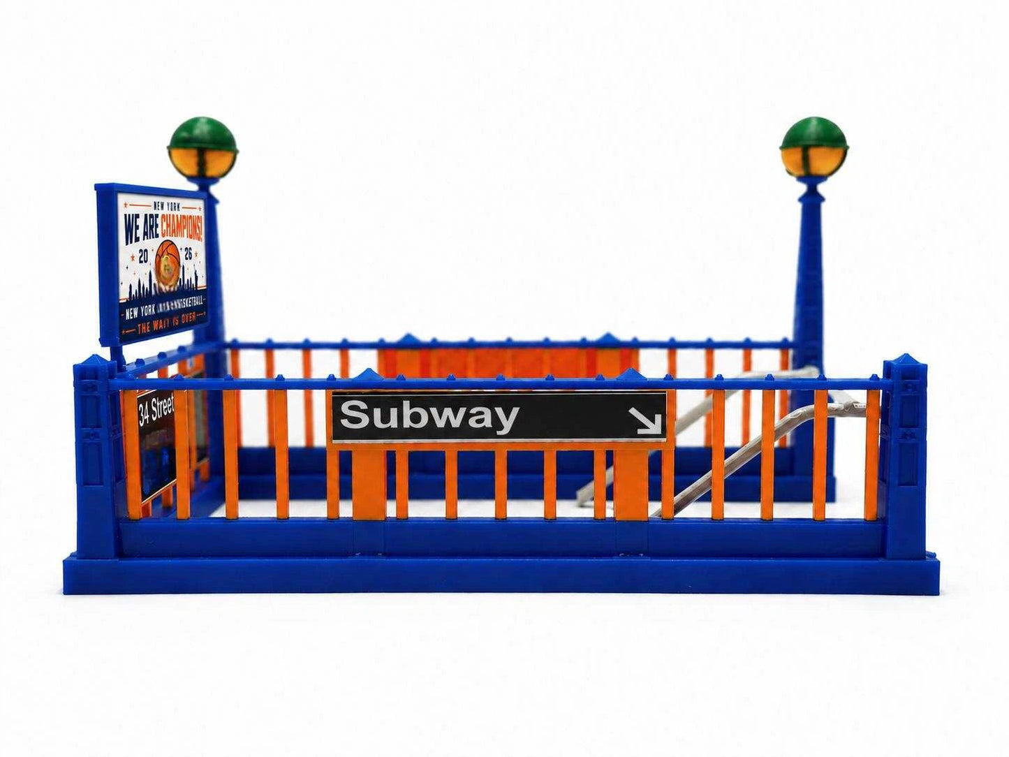 🏀🚇 NY Subway Entrance Display