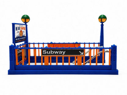 🏀🚇 NY Subway Entrance Display