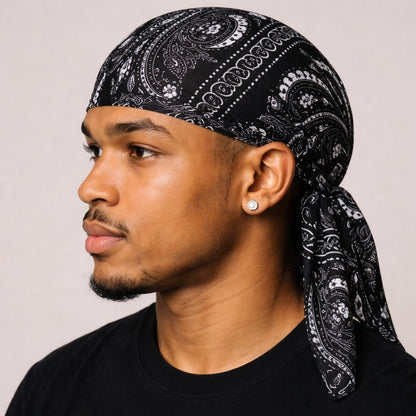 🌞Paisley Cooling Headscarf Cap, Breathable Sweat‑Wicking Sun Protection Head Wrap