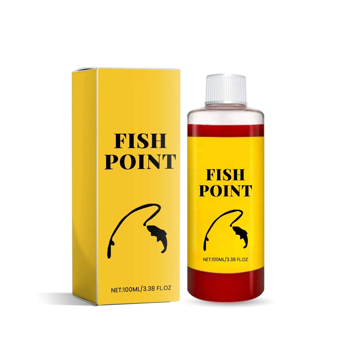 🎣 Concentrated Fish Attractant Liquid – 🐟Fast-Acting Red Worm  Formula